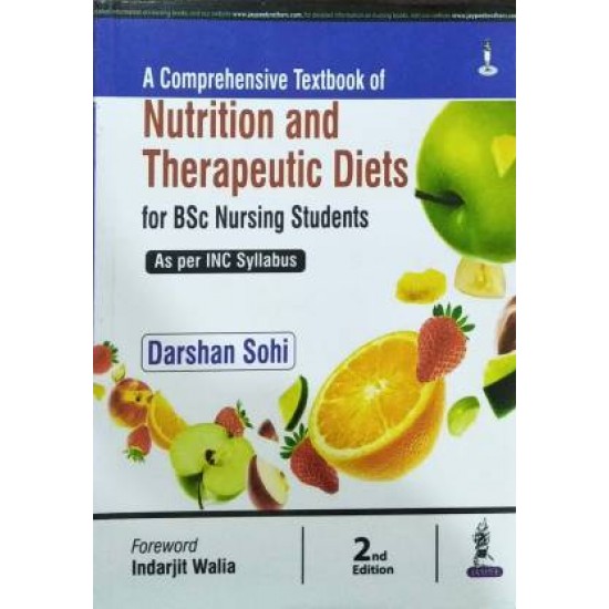A Comprehensive Textbook Of Nutrition And Therapeutic Diets For Bsc Nursing Students
