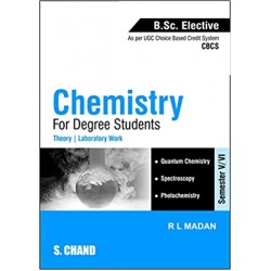 Chemistry For Degree Students B.Sc Effective CBCS