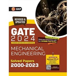 GATE 2024 Mechanical Engineering - Solved Papers (2000-2023)