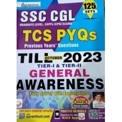 SSC CGL TCS PYQs Till October 2023 Tier-I & Tier-II General Awareness 125 Sets