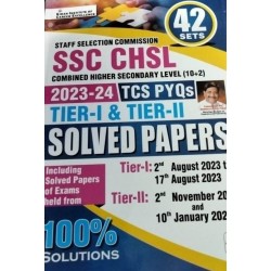SSC CHSL Tier-I & Tier-II Solved Papers 42 Sets