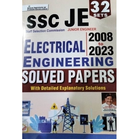 SSC JE Electrical Engineering 2008 to2023 Solved Papers 32 Sets