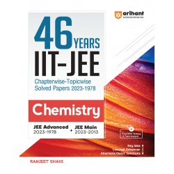 46 Years' IIT JEE Chapterwise Topicwise Solved Papers (2023-1978) Chemistry
