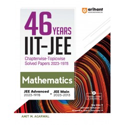 46 Years' IIT JEE Chapterwise Topicwise Solved Papers (2023-1978) Mathematics