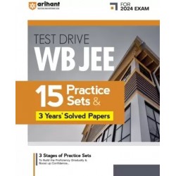 Test Drive WB JEE 15 Practice Sets & 3 Years' Solved Papers