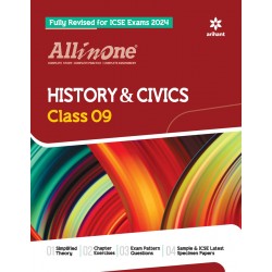 All In One History & Civics Class 9th for ICSE Exam 2024