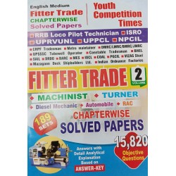 Youth Competition TIME'S ITI FITTER TRADE CHAPTER WISE SOLVED PAPERS VOL 02 ENGLISH MEDIUM