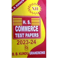 H.S Commerce Test Papers XII 2023-24