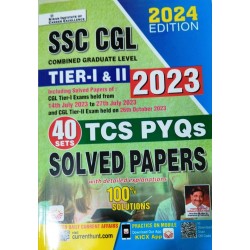 SSC CGL Tier-I & II 2023 TCS PYQs Solved Papers 40 Sets