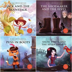 My First 5 Minutes Fairy Tales Jack and the Beanstalk,Puss in Boots,Snow White and the Seven Dwarfs,The Shoemaker and the Elves: Traditional Fairy Tales For Children (Abridged and Ret